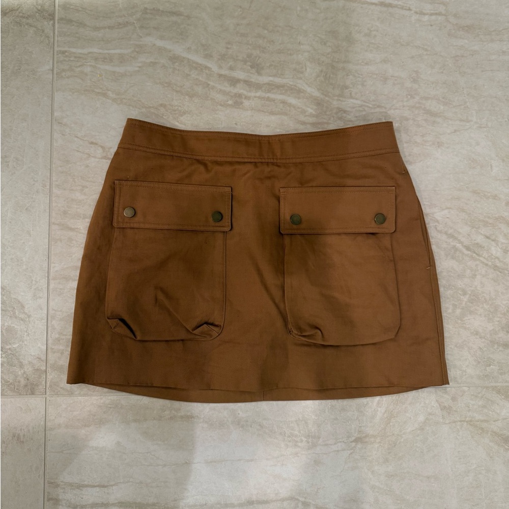 Helmut Lang Tan Skirt